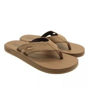 Flojos Men 11 Hydro Tan Flip Flop